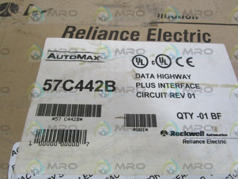 RELIANCE ELECTRIC 57C442B  NSFS