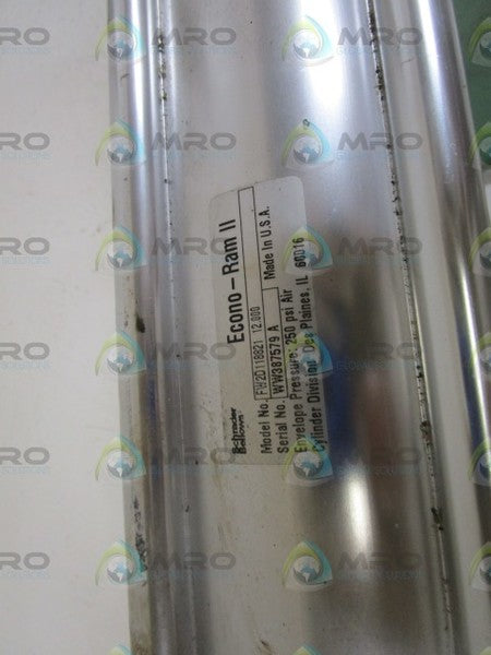 SCHRADER BELLOWS CYLINDER FW2D118821 12.000 UNMP