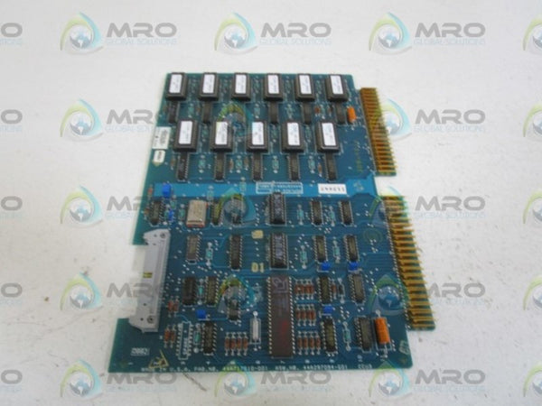 GENERAL ELECTRIC COMPUTER CONTROL BOARD IC600CB502A NSNP
