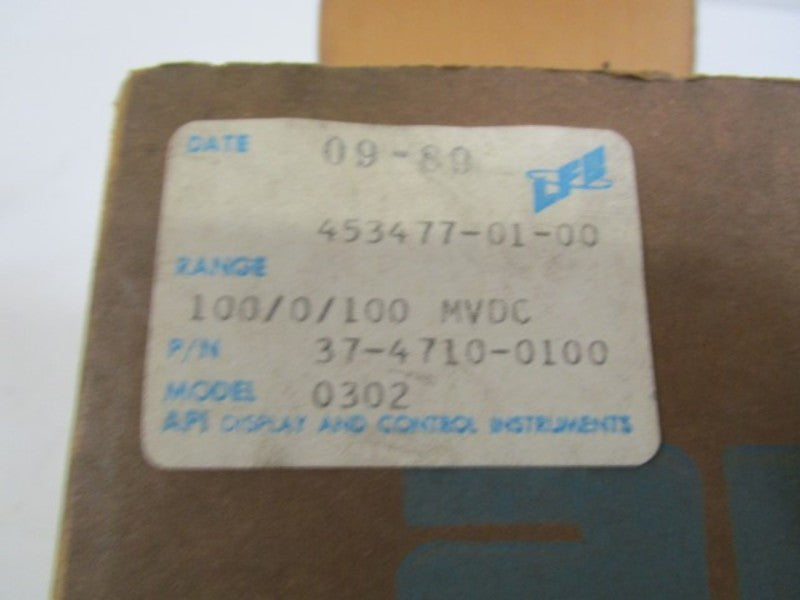 LFE 600-0-600 SHIELDED METER 37-4710-0100 NSMP