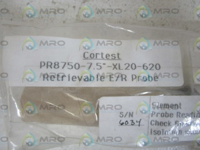 RETRIEVABLE E/R PROBE PR8750-7.5"-XL20-620 NSNP IN BAG