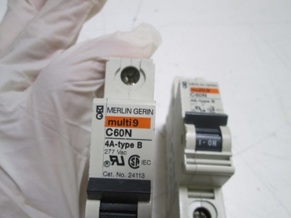 MERLIN GERIN 24113 CIRCUIT BREAKER 4A UNMP