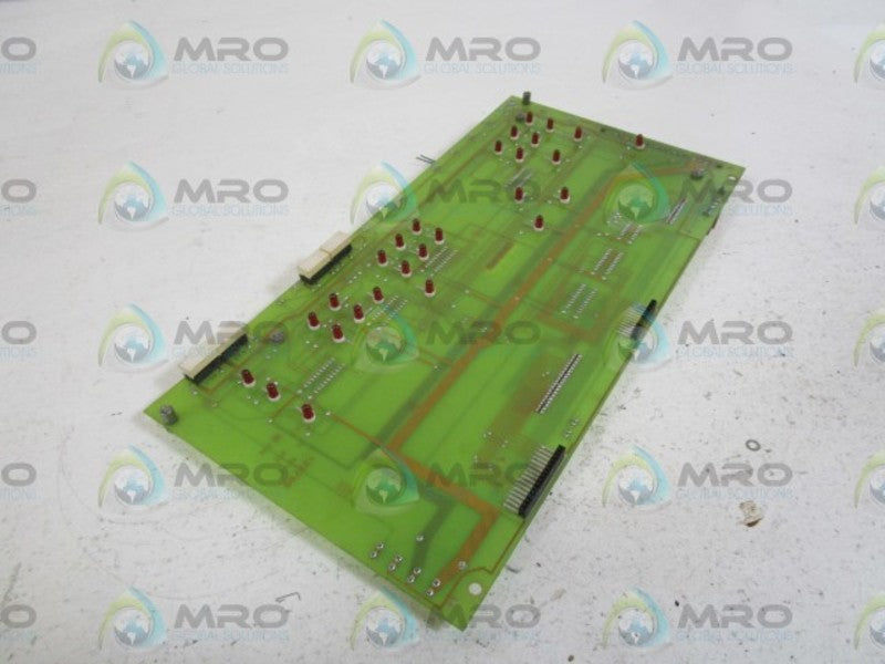 GIDDINGS & LEWIS CONTROL PANEL INTERFACE 810-21283-00 UNMP
