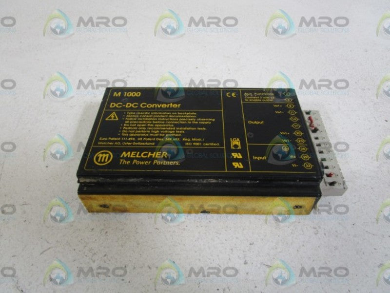 MELCHER DC-DC CONVERTER AM 1001-7R (AS PICTURED) UNMP