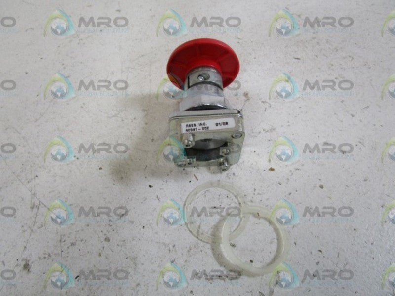 REES MUSHROOM PUSHBUTTON 40041-002 NSMP