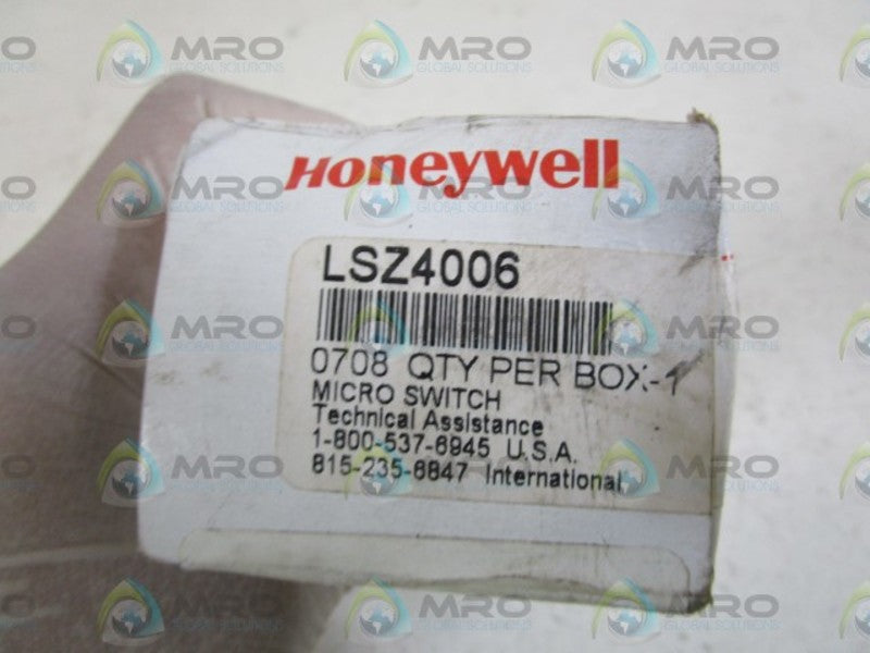 HONEYWELL LIMIT SWITCH LSZ4006 NSFS