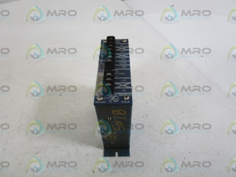 RCS HIGH VOLTAGE ISOLATOR RCS8200ISAH-2 UNMP