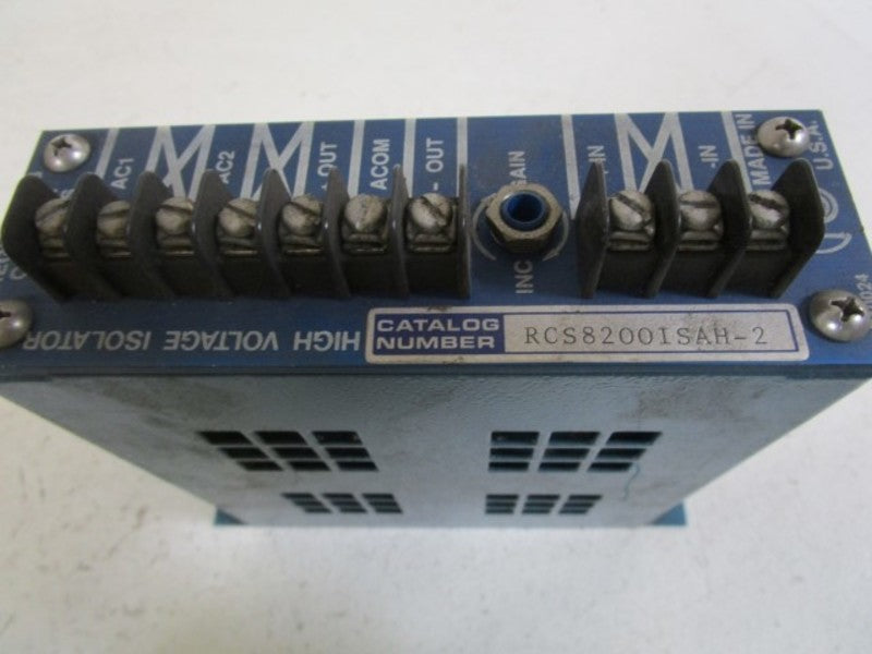RCS HIGH VOLTAGE ISOLATOR RCS8200ISAH-2 UNMP