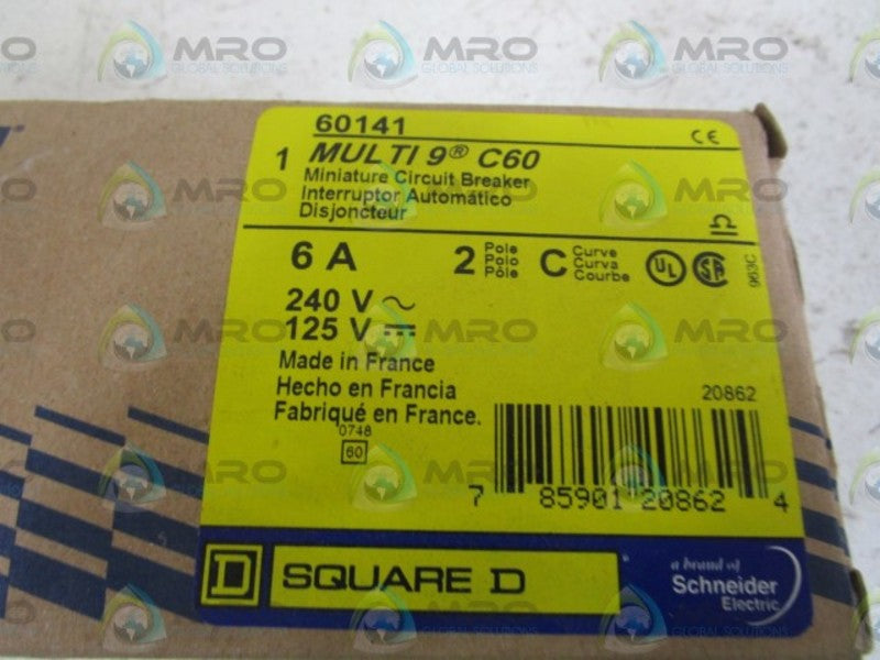 SQUARE D CIRCUIT BREAKER 60141 NSMP