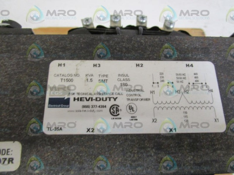 HEVI-DUTY TRANSFORMER T1500 NSNP