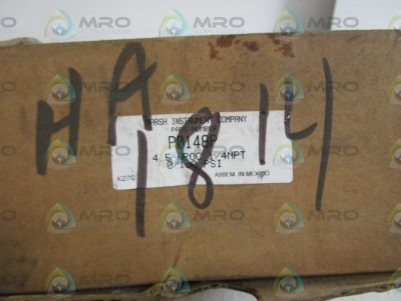 MARSH GAUGE 0-100PSI P0148P NSMP
