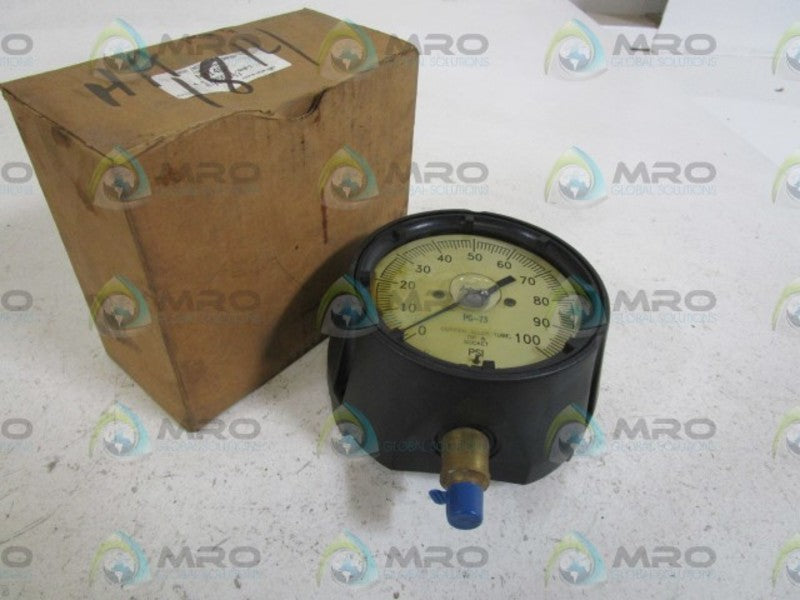 MARSH GAUGE 0-100PSI P0148P NSMP