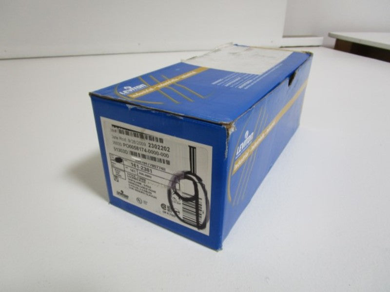 LOT OF 9 LEVITON LOCKING PLUG 2381 NSMP