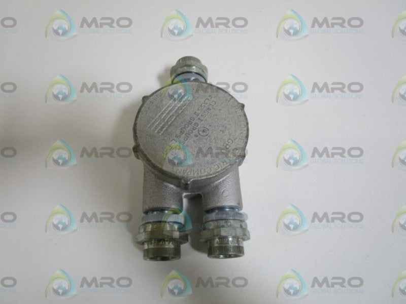 APPLETON MALLEABLE IRON JUNCTION UNILET 3/4" GRUSE75  NSMP