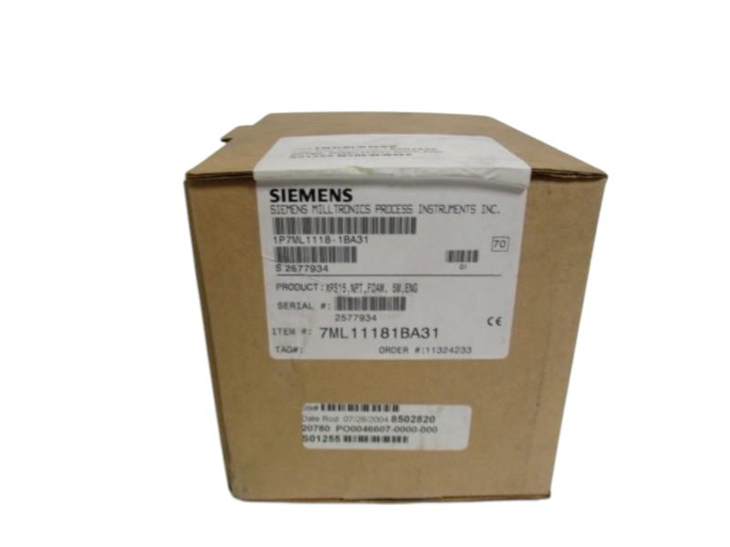 SIEMENS ULTRASONIC TRANSDUCER 7ML1118-1BA31 NSFS