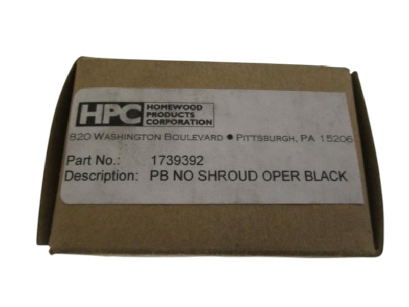 HOMEWOOD PRODUCTS CORPORATION PUSHBUTTON 1739392  NSMP