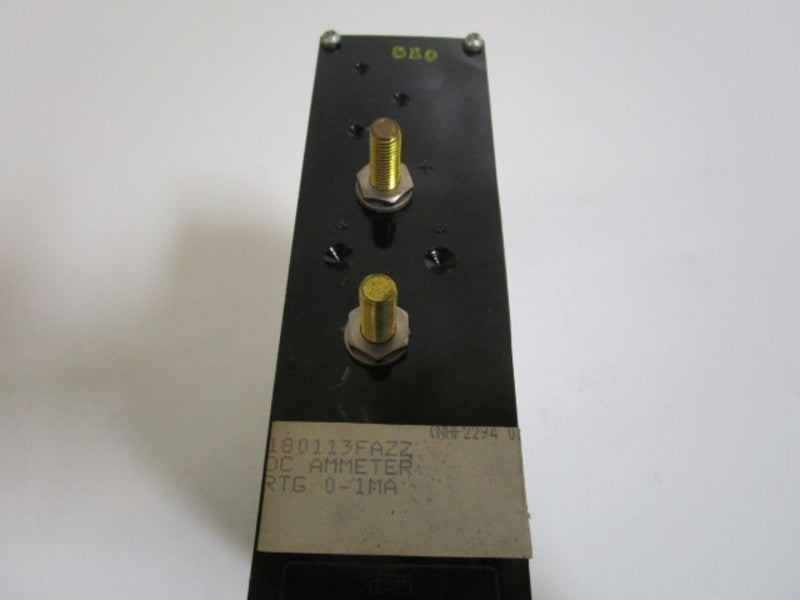 GENERAL ELECTRIC 0-1500FPM PANEL METER 180113FAZZ   NSNP
