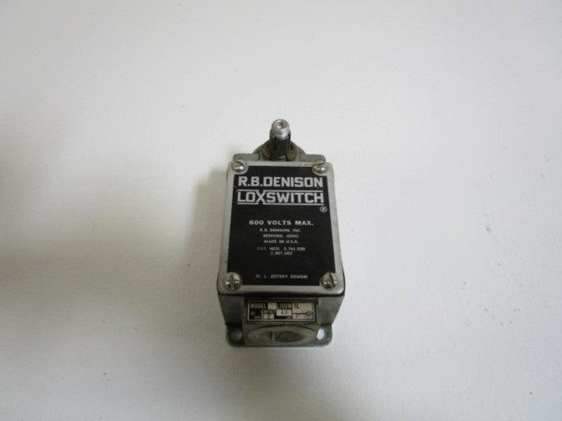 R.B. DENISON LOX SWITCH L100WTL-2M NSMP