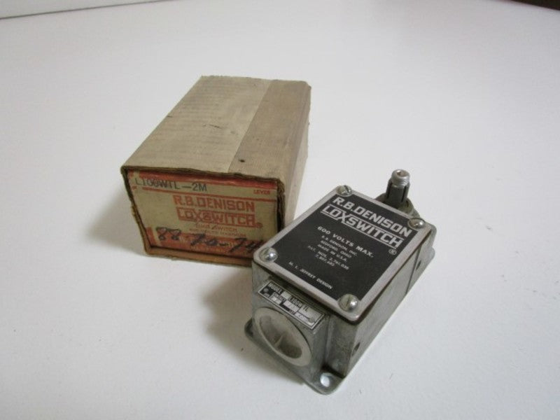 R.B. DENISON LOX SWITCH L100WTL-2M NSMP