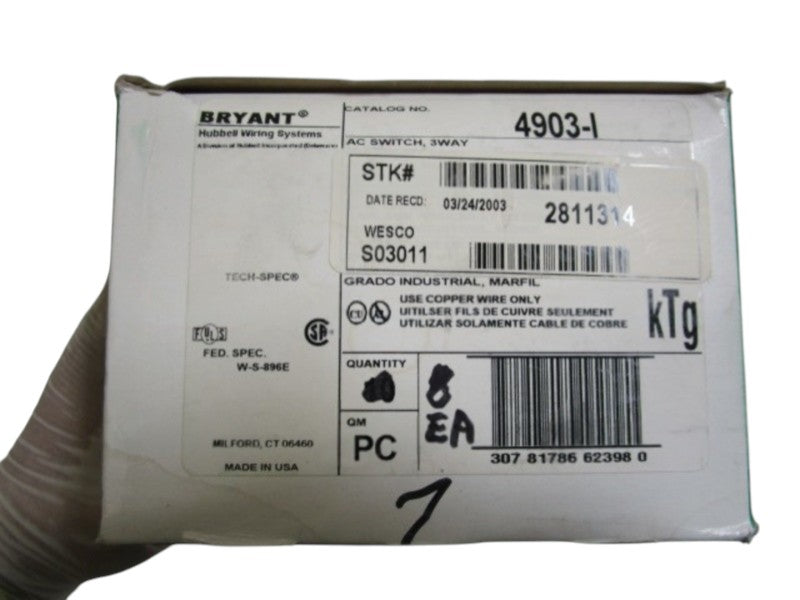 BRYANT 4903-I (PACKAGE OF 7) NSMP