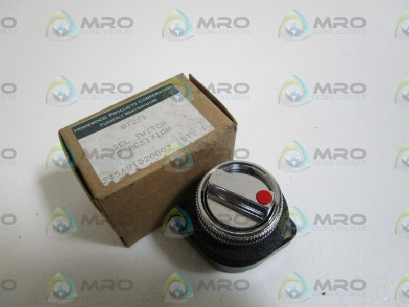 HOMEWOOD PRODUCTS CORPORATION PUSHBUTTON 0T2S1 NSMP