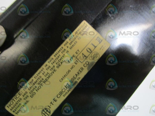 ITE CIRCUIT BREAKER ET4011 NSNP