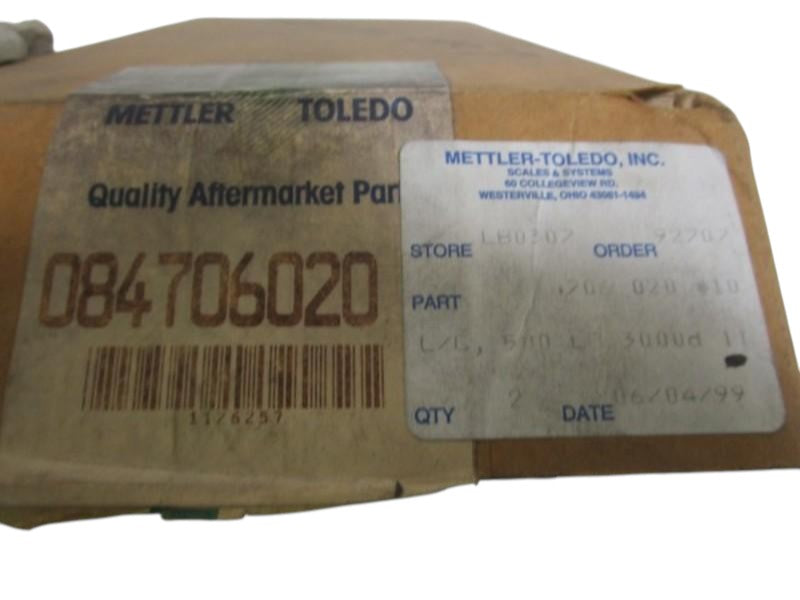 METTLER TOLEDO 084706020 LOAD CELL NSMP