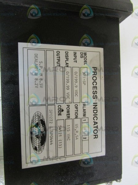 WILKERSON PROCESS INDICATOR DIS971-SP UNMP