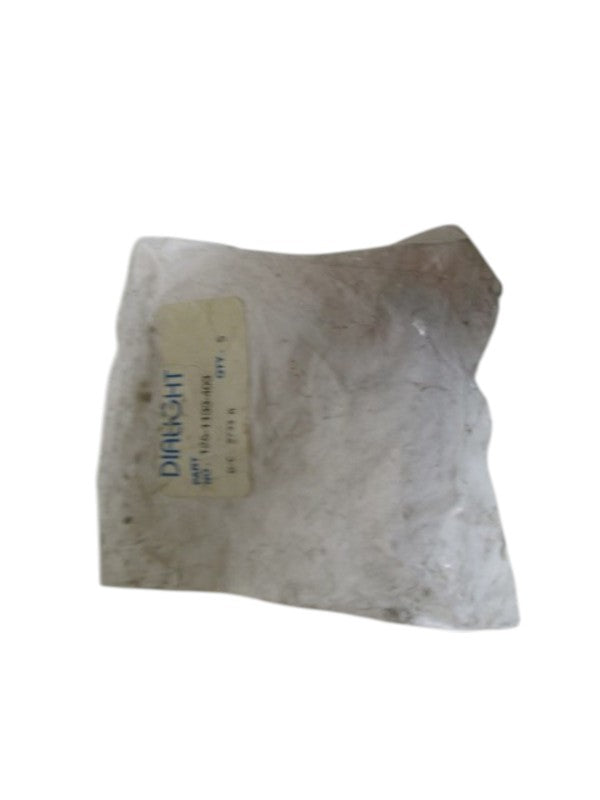 LOT OF 3 DIALIGHT AMBER LENS CAP 125-1133-403 NSNP IN BAG