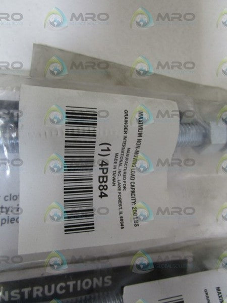 LOT OF 3 WESTWARD HOOK BOLT 4PB84 NSNP IN BAG