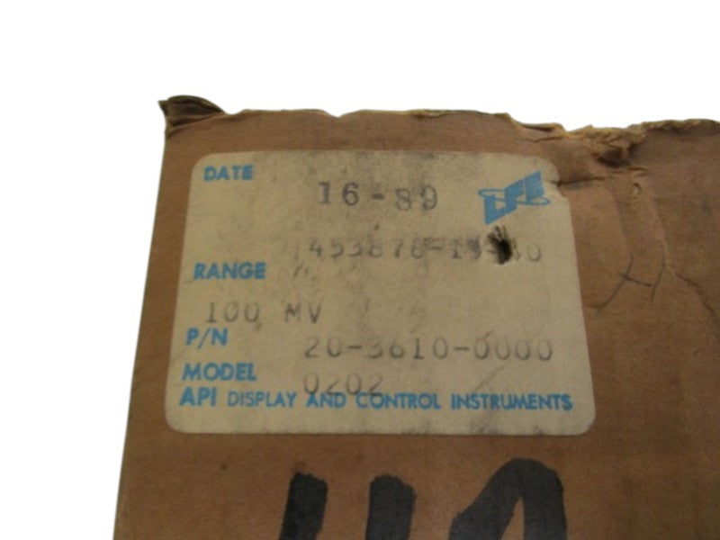 LFE PANEL METER 0-100AMPS DC 20-3610-0000 NSMP