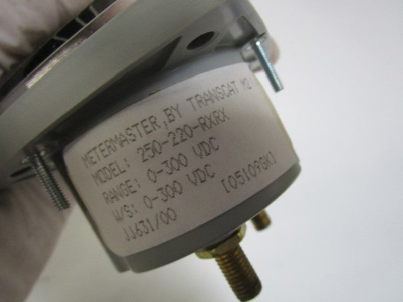 YOKOGAWA 0-300 DC VOLTS PANEL METER 250-220-RXRX NSMP