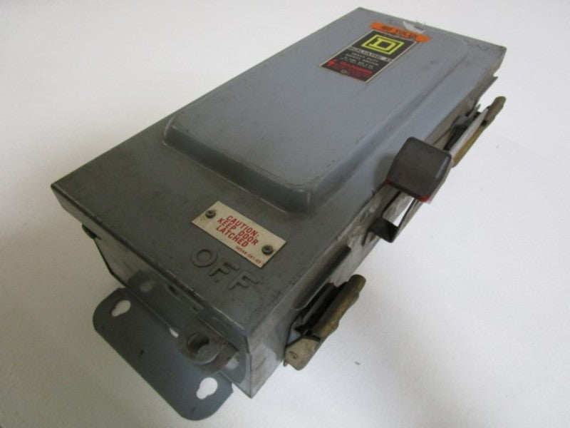 SQUARE D SAFETY SWITCH H361AW UNMP