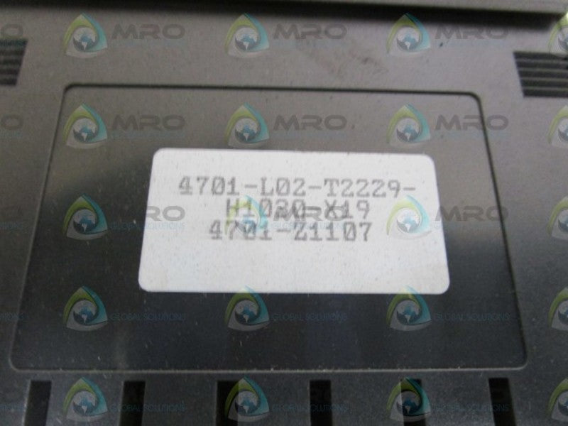WEST 4701-L02-T2229-H1030-X19 NSNP