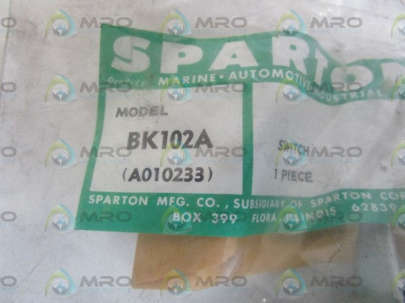 SPARTON SWITCH BK102A NSNP IN BAG