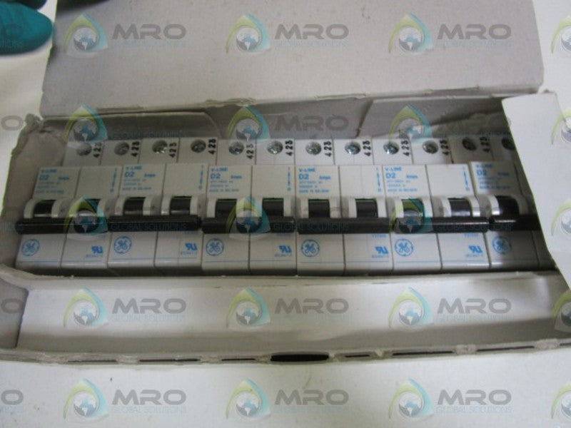 LOT OF 6 GENERAL ELECTRIC MINI CIRCUIT BREAKER V37202 NSMP