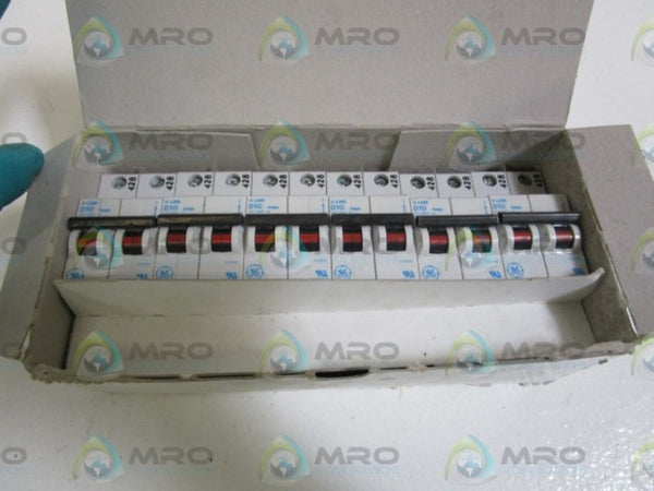 LOT OF 6 GENERAL ELECTRIC MINI CIRCUIT BREAKER V37210 NSMP