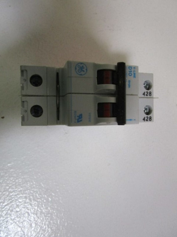 LOT OF 6 GENERAL ELECTRIC MINI CIRCUIT BREAKER V37210 NSMP