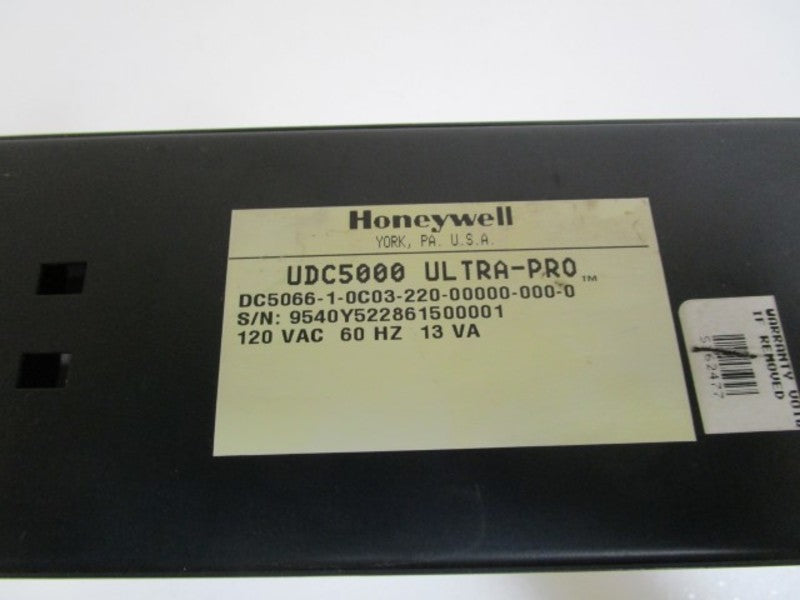 HONEYWELL TEMPERATURE CONTROLLER DC5066-1-0C03-220-00000-000-0 UNMP