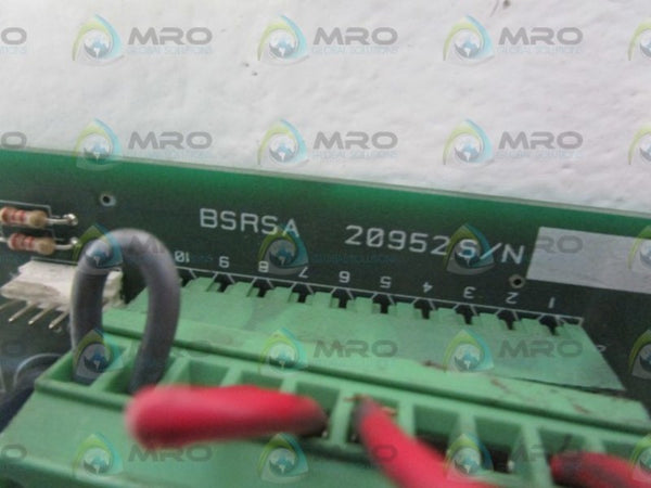 GUARDSCAN PC BOARD 20952 UNMP