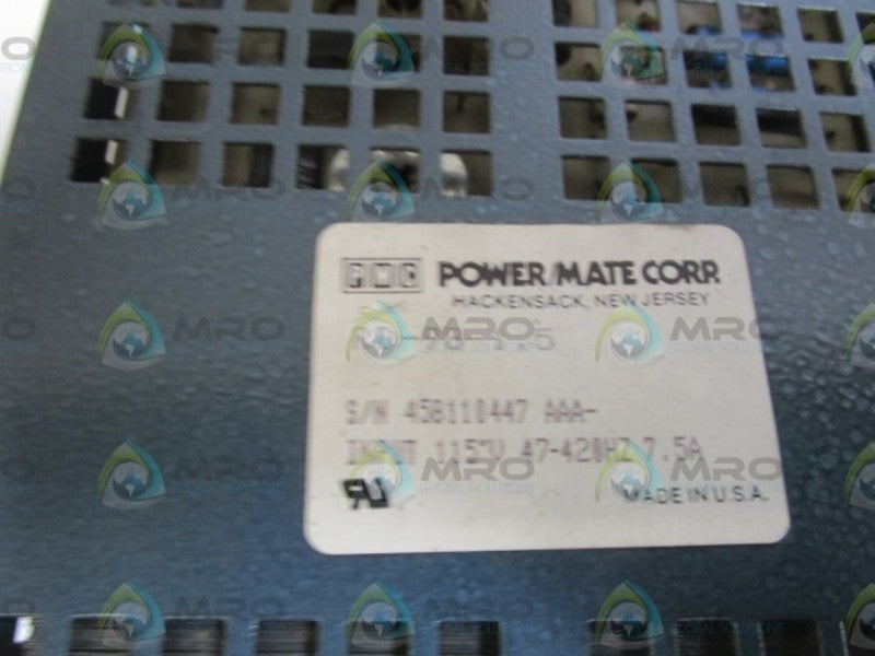 PMC POWER SUPPLY RB-98-1.5 UNMP