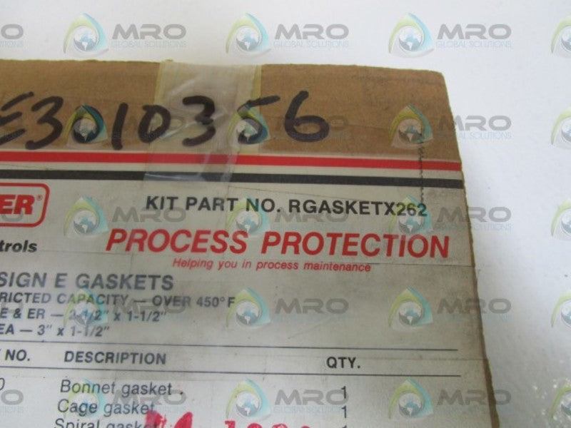 FISHER RGASKETX262 GASKET KIT NSMP