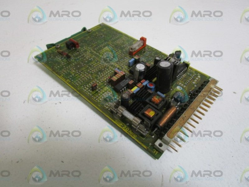 PARKER DRIVER CARD ET00-102D/3 UNMP