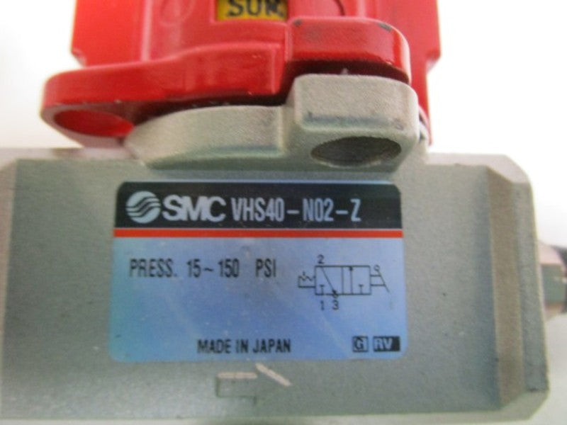 SMC VALVE VHS40-N02-Z UNMP