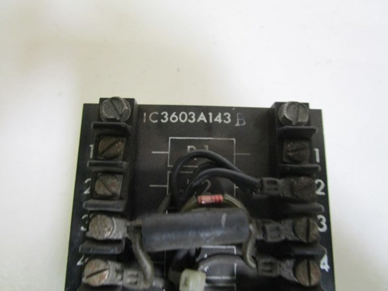 GENERAL ELECTRIC HEAT SINK TERMINAL IC3603A143 UNMP