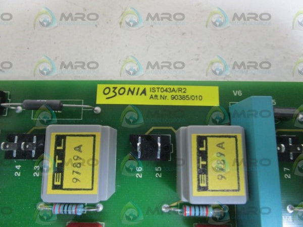 OZONIA IST043A/R2  BOARD 90385/010 NSNP