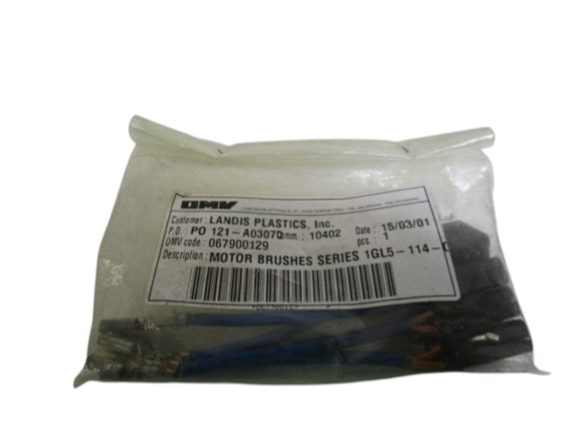 LOT OF 4 OMV MOTOR BRUSHES IGL5-114-0 NSNP IN BAG