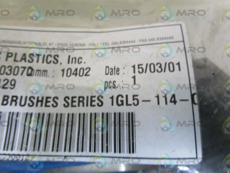 LOT OF 4 OMV MOTOR BRUSHES IGL5-114-0 NSNP IN BAG