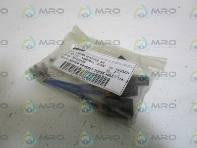 LOT OF 4 OMV MOTOR BRUSHES IGL5-114-0 NSNP IN BAG