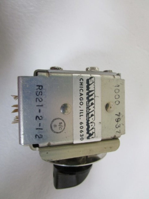 SWITCHCRAFT SWITCH SWITCHCRAFT  RS21-2-12 UNMP